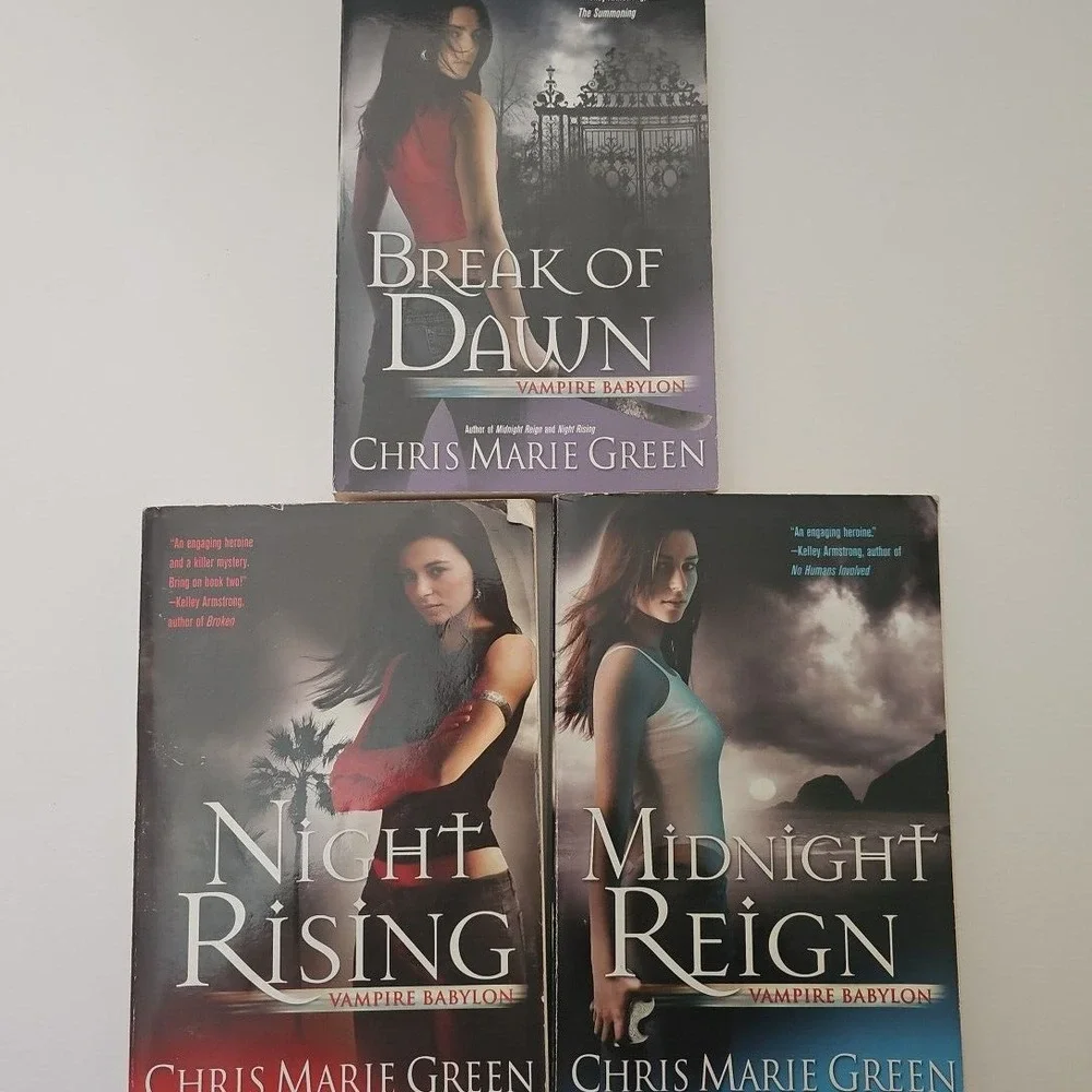 Urban Fantasy Book Lot of 6 -‎ Vampire Babylon, Walker Papers, Shadow Falls